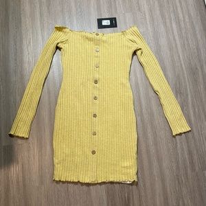 Fashion Nova Off The Shoulder Mini Dress